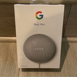 Google Nest Mini 2nd Gen. BRAND NEW, SEALED BOX